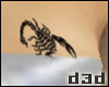tattoo scorpion black