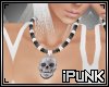 iPuNK - Skull Necklace