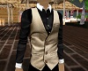 fashion vest w/shirt