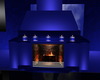 Blue Odyssey Fire Place