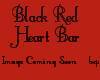 Black Red Heart Bar