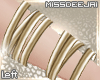 *MD*Golden L-Armband