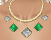 Diamond&Emerald Necklace