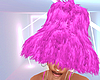 *hat faux fur pink