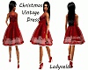 Christmas Vintage Dress