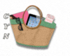 Green Resort Beach Bag