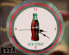 C79|Retro Clock / Coke