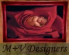 Baby in Red Rose
