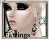 *E* Dark Hooked Earrings