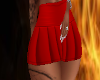 !B! RL  Plain Red Skirt