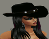Dark Cowgirl Hat