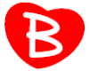 valentine letter B