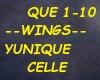 YUNIQUE;CELLE-WINGS