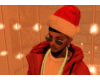 No Glow Anim. Santa Hat