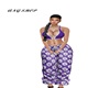 PURPLE FLOWER PANTS