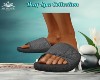 DAY SPA SLIPPER CHARCOAL
