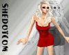 .:Shed:. Red Mini Dress