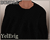 [Y] Black hoodie M