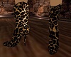 Leopard hide Boots