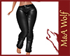 MW- Low Bk Leather Pants