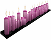 Pink Long Candles