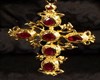 collana Croce di rubini