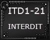B! Interdit