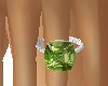 Peridot ring