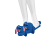 Dog blu pantuf