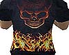 Flame Skull OpenShirt