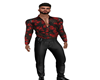 (NES)RedBlack Flora Suit