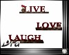 Live love laugh shelve