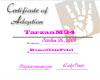 tara certificate