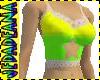 yellow/lime star tank