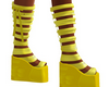 V-Yellow Shoes