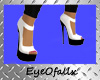 {eye} black&white heels