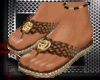 fashion brown sandals