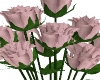 Lavander Roses/Vase