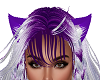 LC Purple Kitty Ears