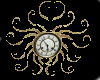 Pretty Gold Clock