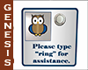 Maternity Owls Doorbell