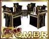QMBR Chat Circle Blk&Gld