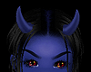 Devilishly Blue Horns
