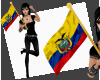 Hold Flag Ecuador LF