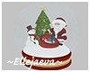 Christmas Santa Globe