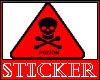 Animated Poison Sticker