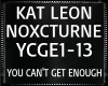 Kat Leon ~ You Can't Get