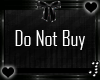 ☠ Do Not Buy...