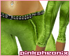 Lime Capri Jeans