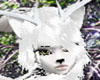Snowy Wolf Doe Ears
